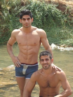 arabfitnessgods:  Sexy Arab brothers from Algeria