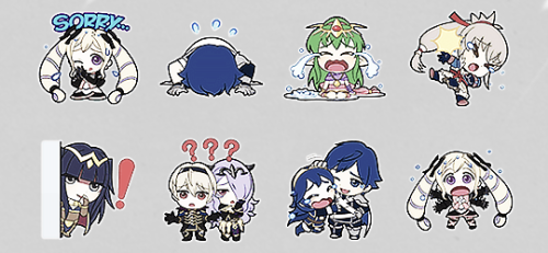 meme12345bunny: Fire Emblem Line Stickers