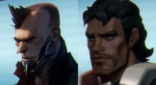 overwroughtfan:Members of Overwatch in the “Recall” animated short released today. Blue-eyed cyborg 