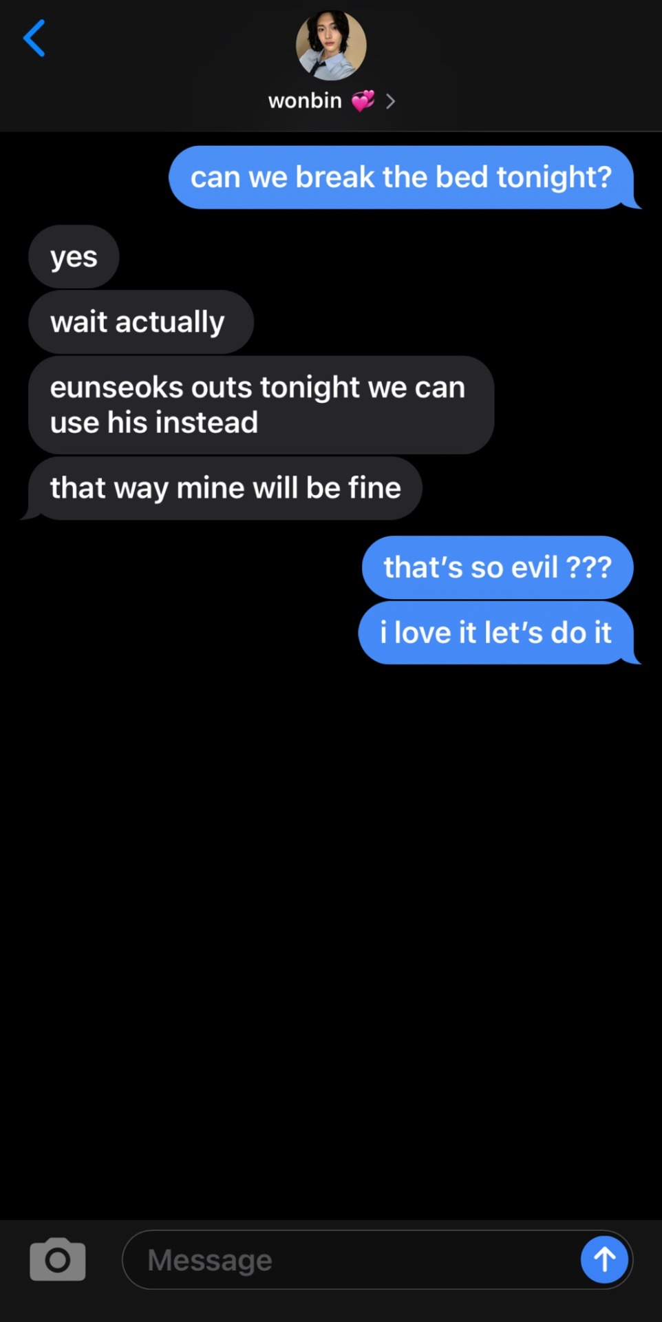 Riize Texts Of You Asking Can We Break The Bed Tonight?