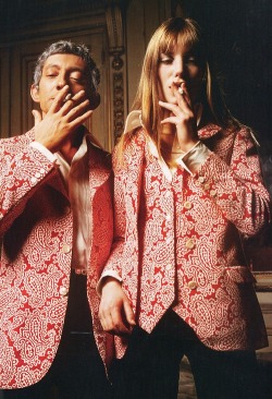 smokingissexy:  Serge Gainsbourg and Jane