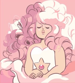 rosequartzheartz:  My Pearl… ~ Rose Quartz