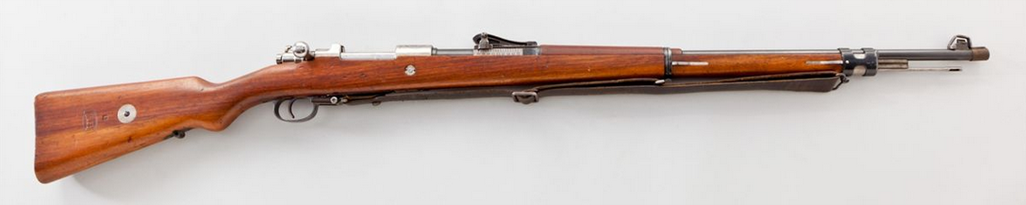 peashooter85:  An excellent condition Model 1909 Peruvian Mauser bolt action rifle.