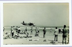 thunderswarehouse:  mycognitivebehaviour:  warinvietnam:  Douglas A-1 Skyraider makes a high-speed, low pass directly over US servicemen while they enjoy the waves along Vung Tau Beach, South Vietnam in 1967.  60s as FUCK!  hhhhhnnnnngggggg