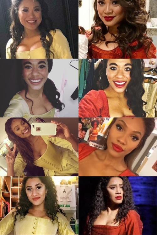 The current Peggy/Maria actresses among all four companies of Hamilton.