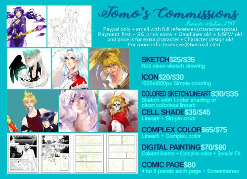 Hi guys! Im afraid I’ve been fired this month and I’ll be working full on commissions f