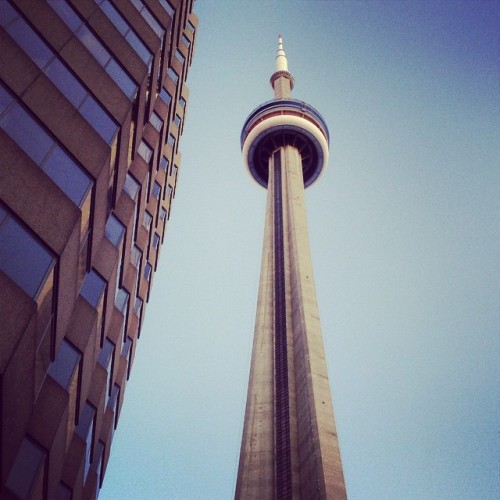 It will always be world’s tallest to me.🍁 (at CN Tower / La Tour CN)