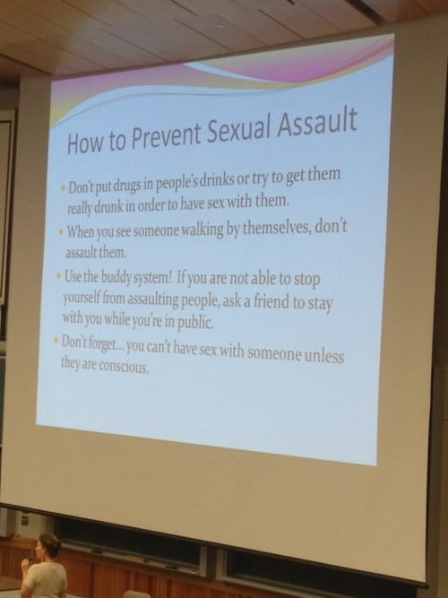 finalfee:sketchavolie:So at my freshman orientation for college, we had a presentation on sexual ass