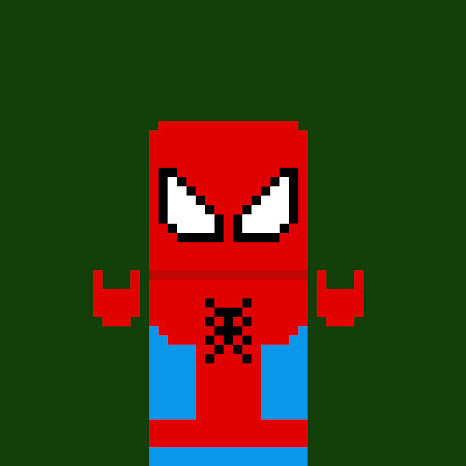 xombiedirge:  Pixel Superheroes by Simon Willsher