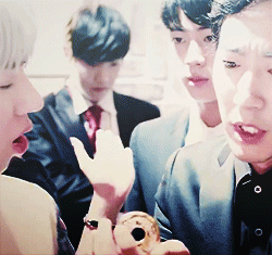not-a-thing-anymore:  Bangtan in Jo Kwon’s I’m Da One MV 