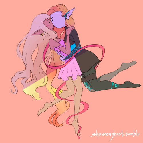 shounenghost:midzel/bubbline crossover, part 2 [part 1]*feel free to use for icons, credit is much a