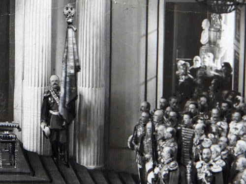 ghosts-of-imperial-russia: Opening of the Russian Imperial State Duma in the St George’s Hall of the