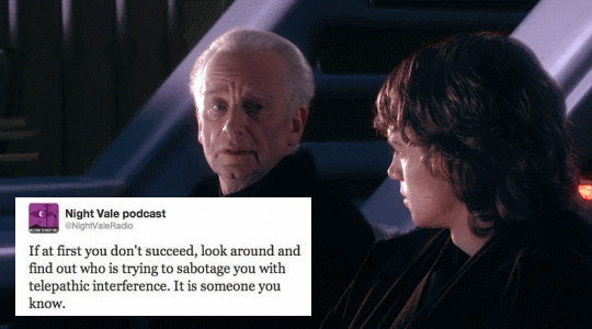 Star Wars + Welcome To Night Vale Tweets