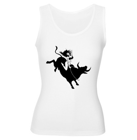 cuckoldtoys - “Black Bull Rider” T-shirt.