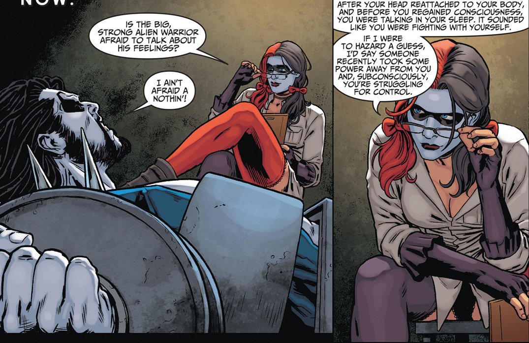 why-i-love-comics: friendly reminder that Harleen is actually really intelligent
