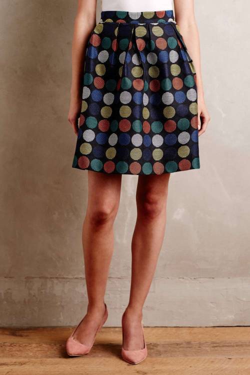 hipster-miniskirts: Dotset Mini Skirt