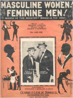 moika-palace:  Sheet music for Masculine Women! Feminine Men! 