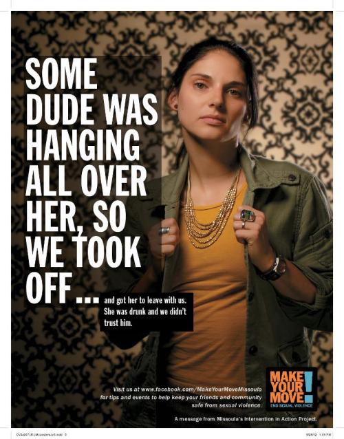 peroquevaina:stfufauxminists:whes:Make Your Move! End Sexual ViolenceDoing it right.we need more of 