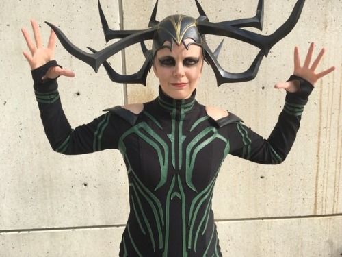 veliseraptor:“I’m not a queen, or a monster. I’m the Goddess of Death.”me (@veliseraptor) as Hela