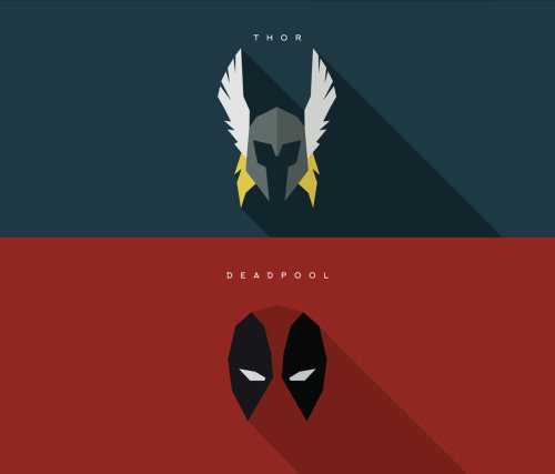 pr1nceshawn:    Masks of SuperHeroes.