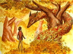 dailydragons:  The Autumn Dragon by Ethan
