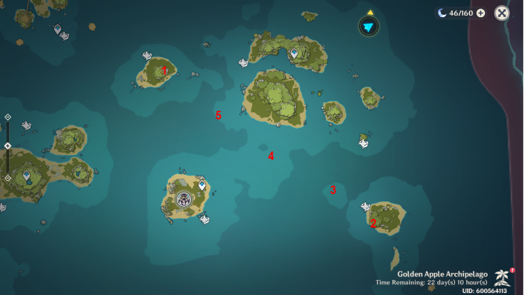 Genshin Impact Golden Apple Archipelago World Quest From