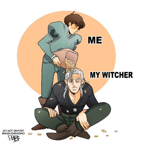 marleneayano: Toss a coin to your witcher~ o valley of plenty, o valley of plenty> Instagram po