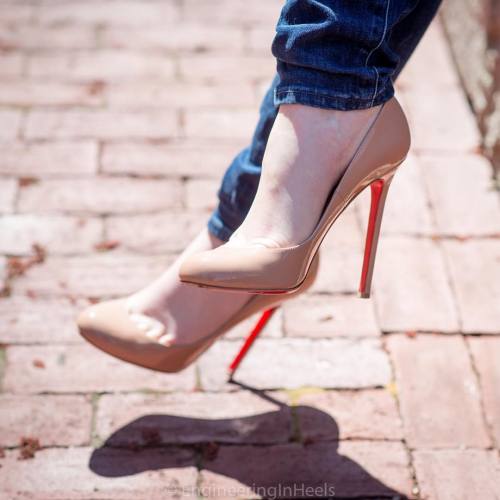 engineeringinheels: Louboutin Lady Lynch @louboutinworld - Review up on YouTube now! :) #louboutinwo