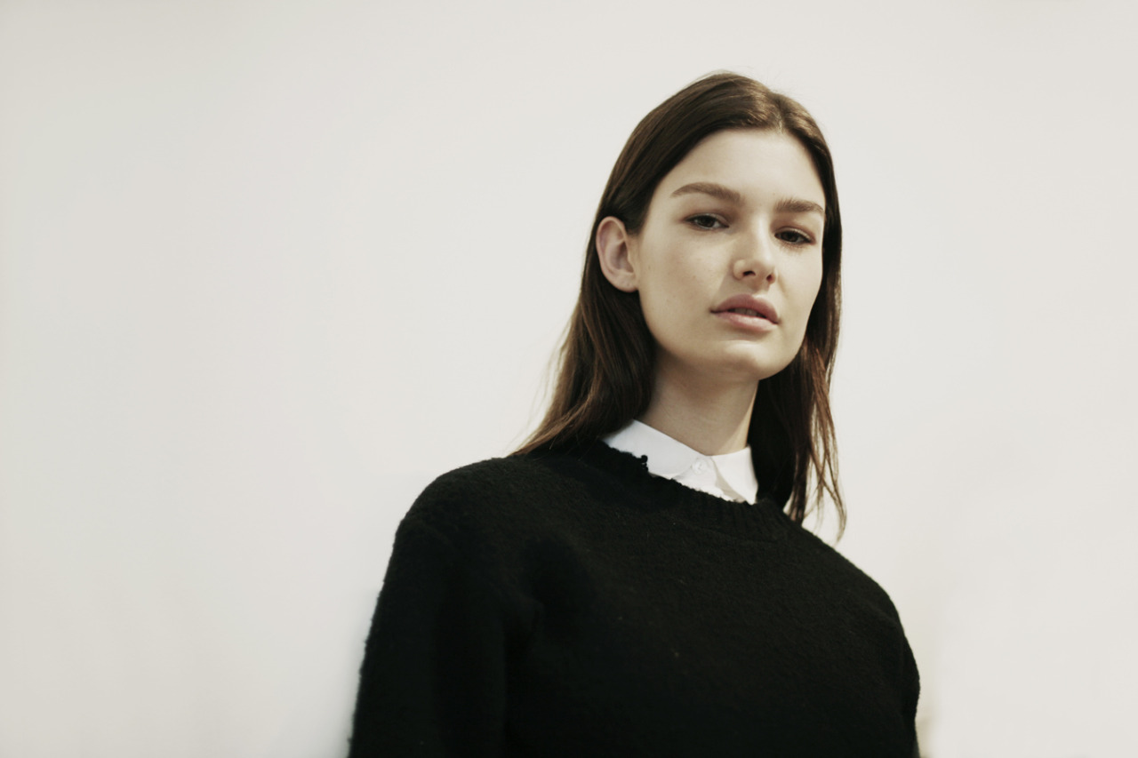 girlannachronism:  Jil Sander Fall 2014 rtw backstage photographed by Donald Gjoka