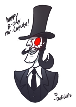 This is Mr. Black, from @mrcaputo‘s Pulp