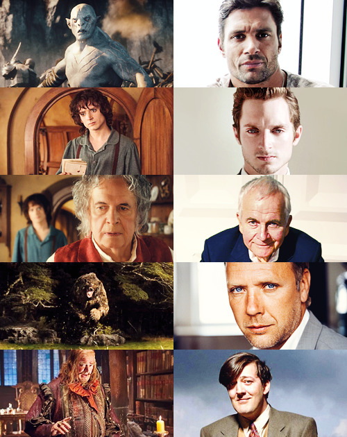 nightlyallaround:  the cast of THE HOBBIT 