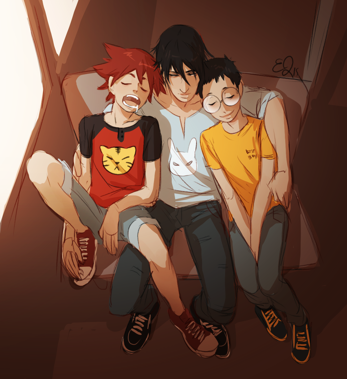 quesozombie:tired bus ride home or smth 