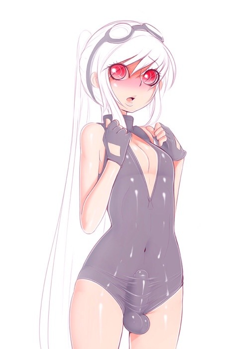 littleredssideblog:  Futas in tightly fitted clothing