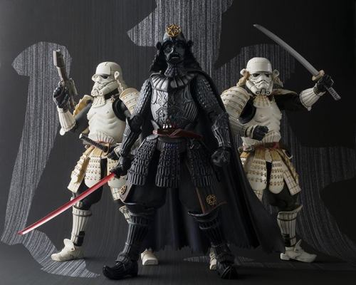 hypnovoyeur: dailydot: The new Bandai Samurai Star Wars is incredible. We’re going over t