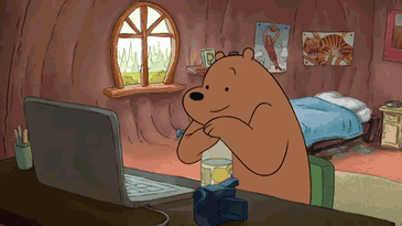 Just one hour until the newest episode of We Bare Bears!