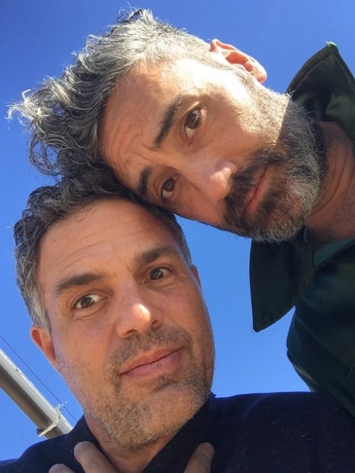 bewilclerment: @markruffalo: Happy Birthday @TaikaWaititi! I love you, floral romper or not!  Happy 42nd birthday, Taika Waititi! 