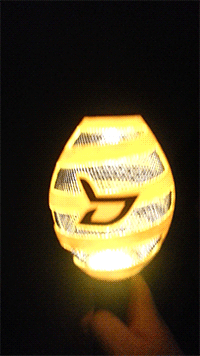 usendayo:  Block B Official Light-stick: The Honey Wand. 