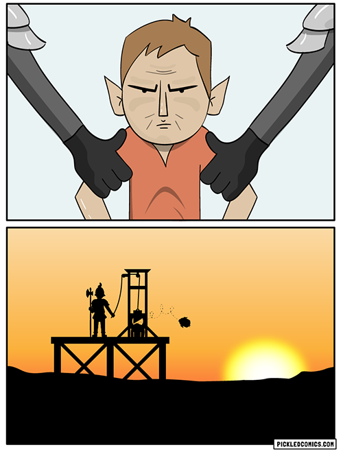 pickledcomics: New Comic! “A Link To The Crime” The Website | Like on Facebook | Fo