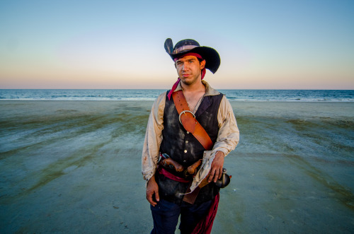 Recently took our “Shadows of Fortune” pirate group to the Tybee Island Pirate Festival 