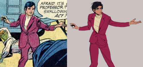 americankimchi:couldn’t stop thinking abt pink suit dick grayson so i doodled himHe is a very styl