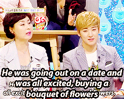 taengkims:  -100 day relationship feat embarrassed Kevin and scandal Mom 