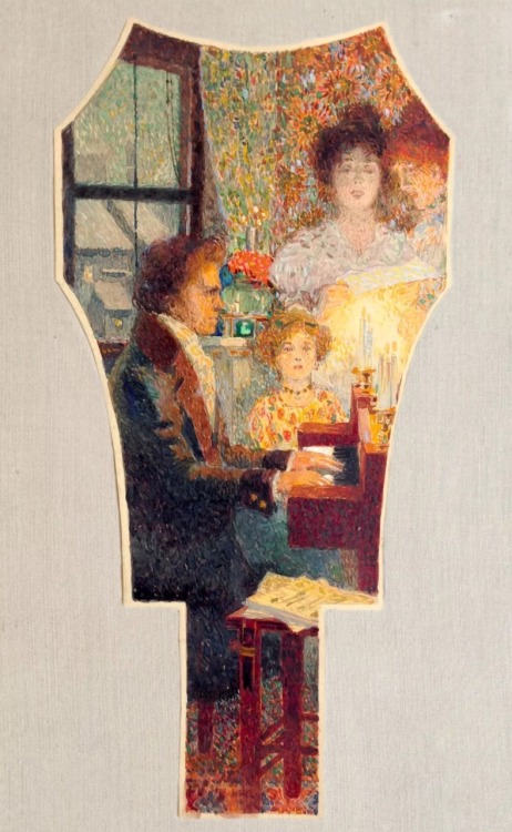 Musical suite / Suite musicale.1900.Art by Erwin Puchinger.(1875-1944).