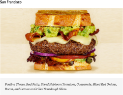 peachringsandshinythings:  tashabilities:  lickystickypickyshe:  The Cheese and Burger Society is a a webpage created by the Wisconsin milk marketing board to promote the cheese from Wisconsin, which features pictures and recipes of 40 different gorgeous