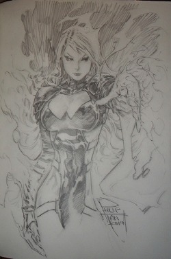 comicbookwomen:  Emma Frost and Phoenix-Philip Tan