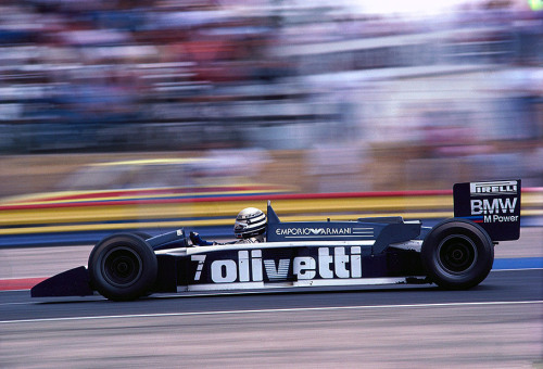 formlab:  Riccardo Patrese, Brabham-BMW, 1986#bmw #f1 #olivetti