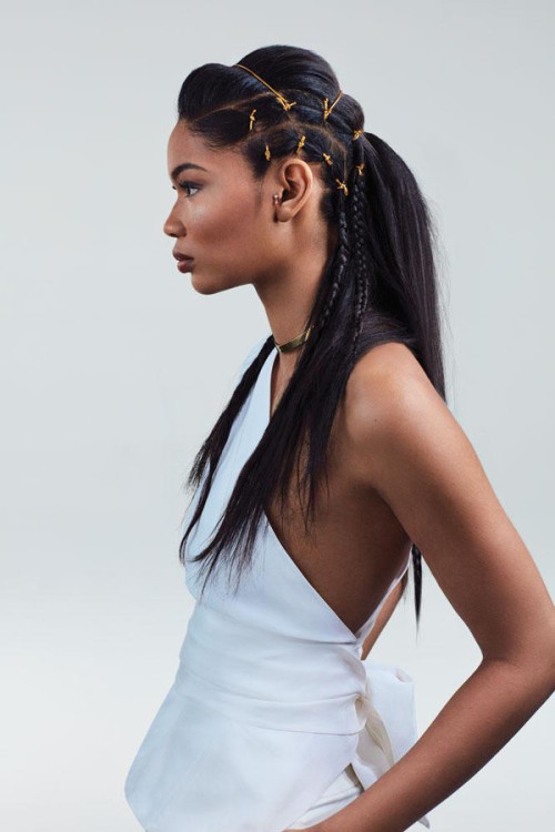 Porn photo shadesofblackness:CHANEL IMAN FOR MIZANI