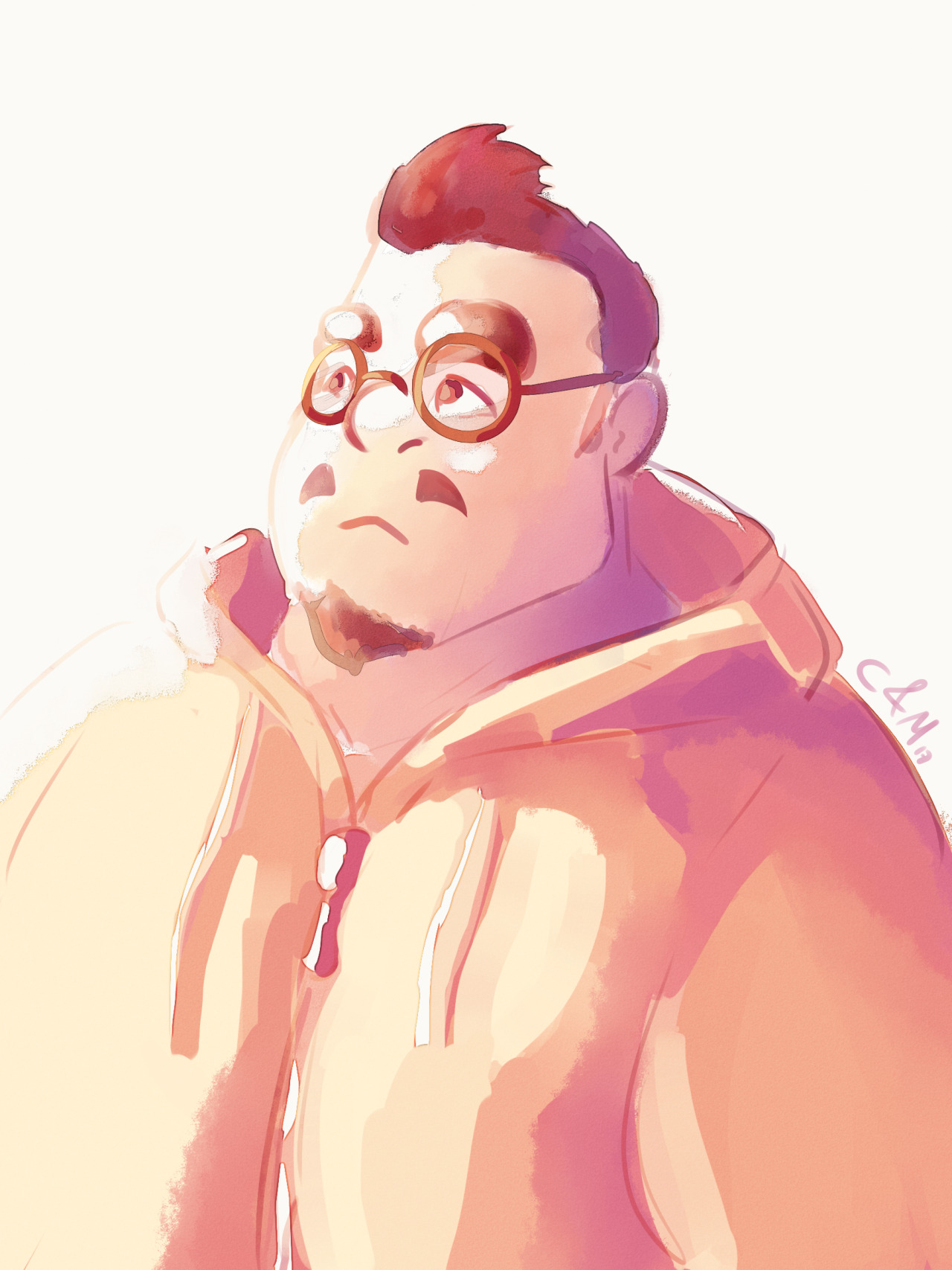 chocolate-beverage:       An idea for  a character named Rufus who summons demons