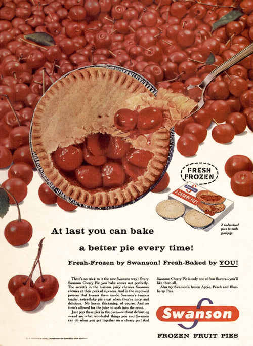 Swanson, 1956Theme Week: Frozen Food