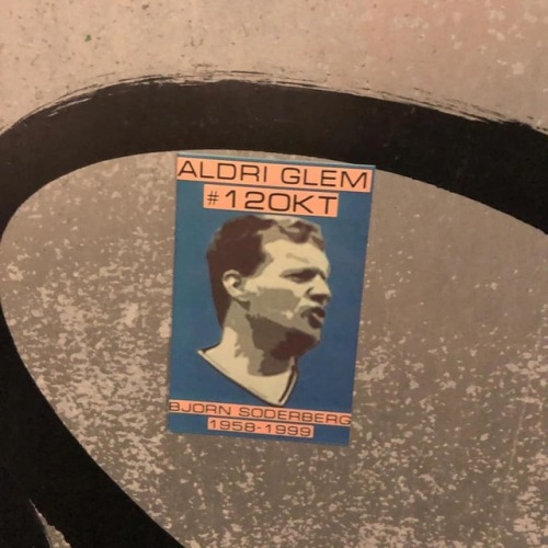 radicalgraff:Memorial graffiti around Sweden for Björn Söderberg, an antifascist activist who was sh