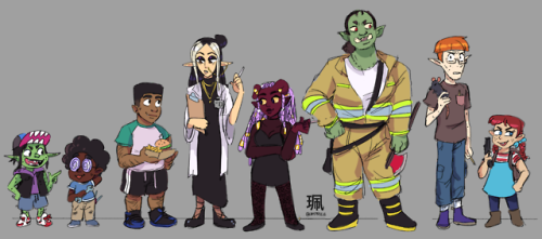 line up for Steel O (my dnd/motw roleplay game im DMing) player chrs and some of the relevant and fa